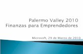 Palermo Valley - Finanzas Para Emprendedores