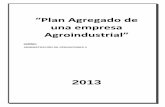 Plan agregado de una empresa agroindustrial