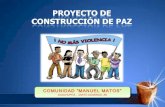Proyecto de construcción de paz. Guachupita