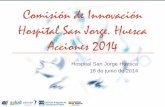 Comisión de Innovación  Hospital San Jorge. Huesca Acciones 2014
