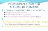 Mapa flamenco de andalucía