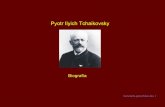 Tchaikovsky - Biografia