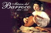 Música del Barroco 1600 a 1750