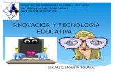 Innovación y tecnología educativa
