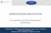 Rivas navarro. los atributos y tipología de las innovaciones educativas