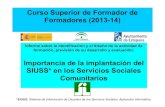 Importancia de la Implantación del SIUSS en los Servicios Sociales.