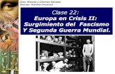 Fascismo, nazismo y 2da guerra mundia