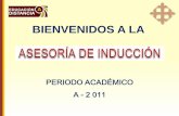 Asesoria  de induccion a 2011 -abril16