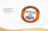 ENCUESTA DE SASTIFACION DEL USUARIO HOSPITAL REGIONAL SAN VICENTE DE PAUL