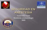 Seguridad en Anestesia