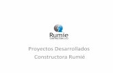 Proyectos Desarrollodos - Constructora Rumie