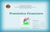 Presentacion pron³stico financiero
