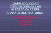 FARMACOLOGIA Y TOXICOLOGIA
