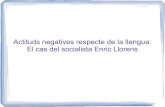 Dedicat a Enric Llorens (PSC)