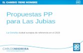 Propuestas del PP de La Coruña para Las Jubias