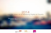 2014 Uso del vídeo en el marketing digital en España