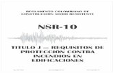 Titulo j y k norma sismo resistente colombiana  10 requisitos de proteccion contra incendio en edificaciones