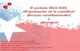 El periodo 1823 1830,organización de la república, clase 4.