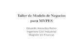 Pedro Espino Vargas y el Taller modelo de_negocios_para_pymes_final