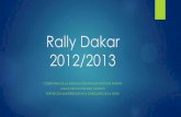 Rally Dakar - Coberturas periodísticas de la Agencia Andina (2012-2013)
