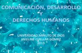 Comunicación y Derechos Humanos