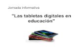 Ponencia "Las tabletas digitales en educación"
