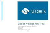 Social media analytics - Informe de clima de opinión