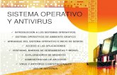 Sistema operativo y antivirus