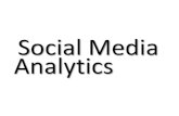 Social media analytics v.1