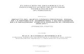 IMPACTO DEL CÓDIGO PROCESAL PENAL DE  REPÚBLICA  DOMINICANA Y SU INFLUENCIA EN LA SEGURIDAD  PÚBLICA (PERÍODO  2005-2011).  PRIMERA PARTE