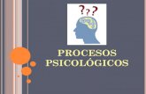 Procesos psicológicos(1)