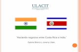 Haciendo negocios entre Costa Rica e India