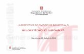 La Directiva d'Emissions Industrials: millors tècniques disponibles - Albert Avellaneda