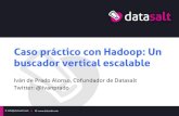 Buscador vertical escalable con Hadoop