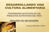 Productos Nutritivos Autóctonos- Castro