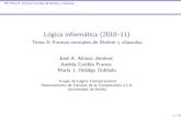 LI2011-T9: Formas normales de Skolem y cláusulas