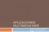 Aplicaciones multimedia web