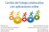 Cambio del trabajo colaborativo con aplicaciones online (Social Business)
