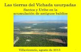 Las tierras del Vichada usurpadas