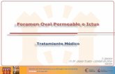 Controversias en Foramen Oval Permeable e Ictus: Tratamiento médico. - Dr. Joaquín Serena