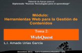 Qué son las WebQuest