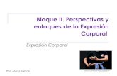 Expresión Corporal y Danza [Bloque II perspectivas y enfoques de la EC]