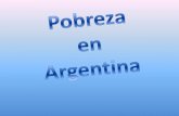 Pobreza En La Argentina