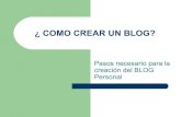Como crear un_blog