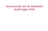 Innovación en la industria textil siglo XVIII, Pilar Ramos