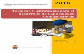 Técnicas y Estrategias para el Desarrollo de Capacidades Comunicativas