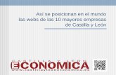 Así se posicionan en el mundo las webs de las 10 mayores empresas de Castilla y León