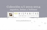 Colección calzado Hispanitas otoño/invierno 2013-2014