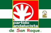 San Roque. Partido Andalucista de San Roque
