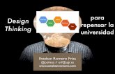 Design thinking para repensar la universidad #emprendeGrinUGR